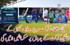 pak afghan cricket series 2023