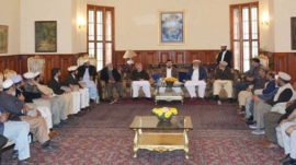 The development and prosperity of the merged districts is the first priority of Governor Haji Ghulam Ali